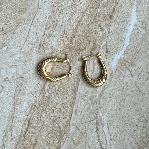 Fashion Earrings Jewelry Gold New - Picture 4 of 7